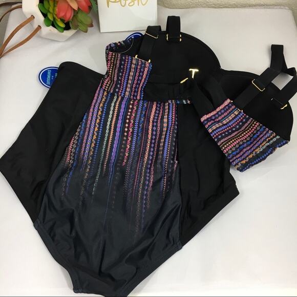 NWT Swimsuits for All Madame Jai swimsuit set - Picture 4 of 7